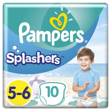Pampers Splashers Gr. 5-6 Tragepack, 10 Stück