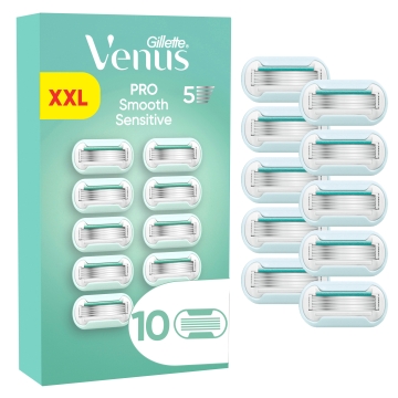 Gillette Venus Rasierklingen - Smooth Sensitive - 10St.