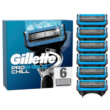 Gillette Rasierklingen - ProShield Chill - 6St.
