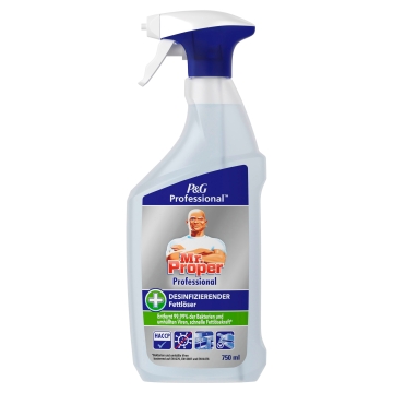 Mr. Proper PRO Küchenreiniger - Fettlöser - Desinfizierend 2in1 - 750ml