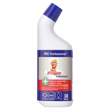 Mr. Proper PRO Badreiniger - WC-Reiniger - Desinfizierend - 750ml