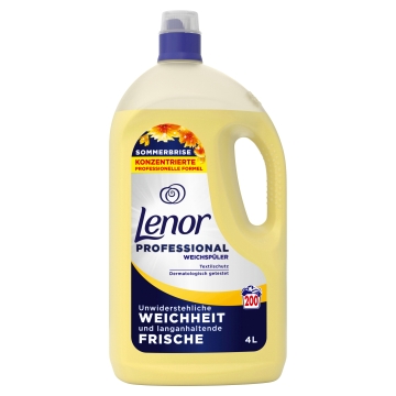 Lenor PRO Wäschepflege - Weichspüler - Sommerbrise - 4l