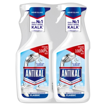 Antikal Kalkreiniger - Classic - Sprühflasche Duo Pack - 2x 800ml
