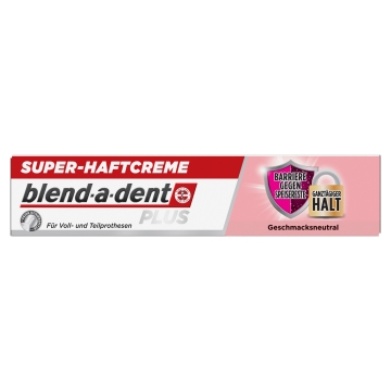 blend-a-dent Haftcreme - Plus Barriere gegen Speisereste Geschmacksneutral - 40g