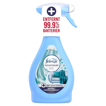 Febreze Textilerfrischer Spray - Antibakteriell Frische Wäsche - 500ml