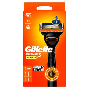 Gillette Nassrasierer - Fusion5 Power + 1 Klinge