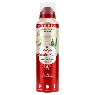 Old Spice Gentle Man's Deo Bodyspray Aloe & Rain 140ml