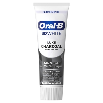 Oral-B Zahncreme - 3D White Luxe Charcoal - 75ml