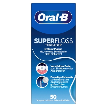 Oral-B Zahnseide - Super Floss - 50 Fäden