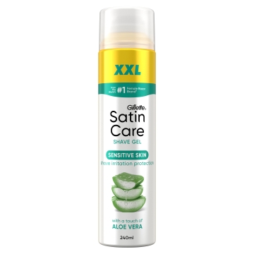 Gillette Venus Satin Care Rasiergel - Aloe Vera - 240ml