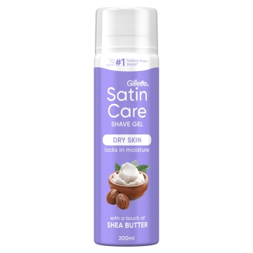 Gillette Venus Satin Care Rasiergel - Shea Butter - 200ml