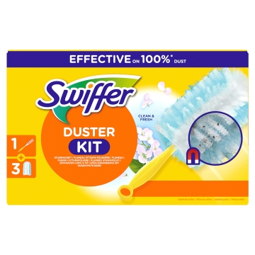 Swiffer Staubmagnet Starterset - Griff + 3 Tücher - mit Duft