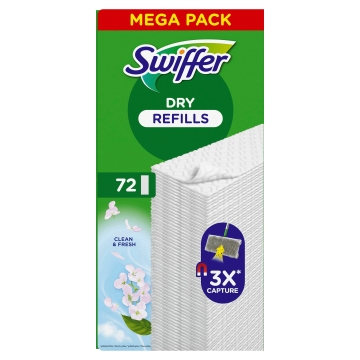 Swiffer Trocken Wischtücher Nachfüllpackung - 72 St. - mit Duft