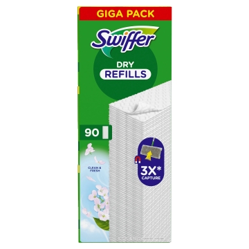 Swiffer Trocken Wischtücher Nachfüllpackung - 90 St. - mit Duft