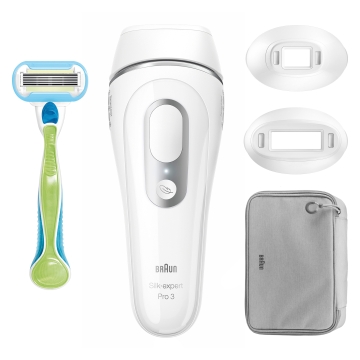 Braun IPL System - Silk-expert Pro - PL3122 - Silver/White