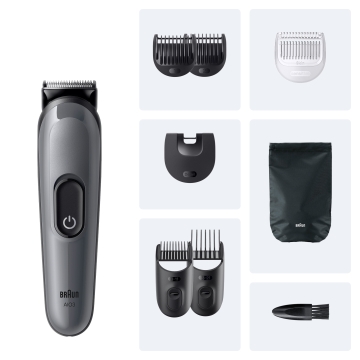 Braun All-In-One Style Kit - Series 3 - AIO3540 - Moonstone Grey