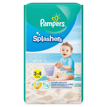 Pampers Splashers Gr.3-4 Tragepack, 12 Stück