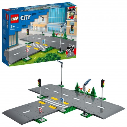 LEGO® City Straßenkreuzung mit Ampeln