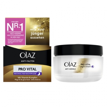 OLAZ Anti-Falten Pro Vital Nachtcreme Tiegel 50 ml