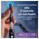 Oral-B Aufsteckb&uuml;rsten - iO Strahlendes Weiss - 8St. - Black - FFU-3 Monate