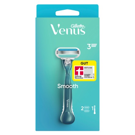 Gillette Venus Nassrasierer - Smooth mit 2 Klingen-11567_1_GilletteVenusNassrasiererSmoothMit2Klingen$.jpg