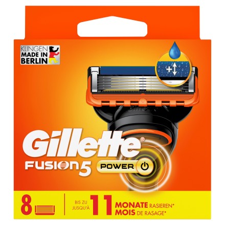 Gillette Rasierklingen - Fusion5 Power - 8er Pack-12032_1_GilletteFusion5PowerSystemklingen8er$vorne.jpg