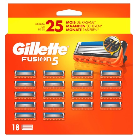Gillette Rasierklingen - Fusion5 - 18er Pack-12046_1_GilletteFusion5Systemklingen18er$.jpg