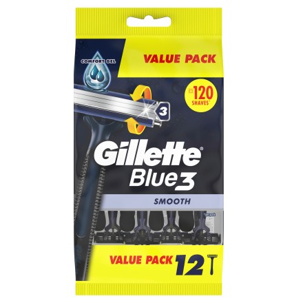 Gillette Einwegrasierer - Blue3 Smooth - 12 St.-11884_1_GilletteBlue3Smooth12er$.jpg