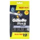 Gillette Einwegrasierer - Blue3 Smooth - 12 St.-