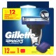 Gillette Rasierklingen - MACH3 Turbo 3D - 12er Pack-