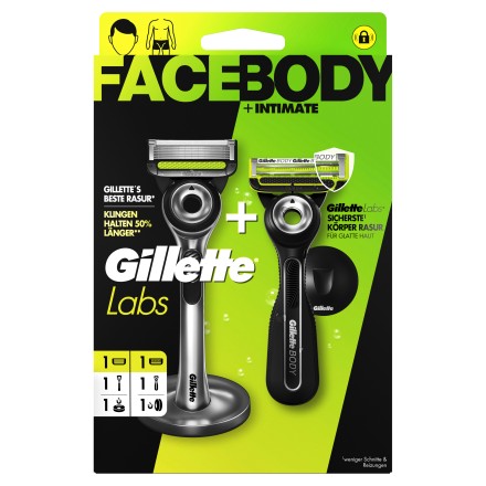 Gillette Labs Rasierer Set - Face & Body Duo Pack-11926_1_GilletteLabsFaceBodyDuoPack$vorne.jpg