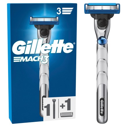 Gillette Nassrasierer - Mach3 Turbo 3D + 1 Ersatzklinge-12154_1_8700216477260_GilletteNassrasierer-Mach3Turbo3D1Ersatzklinge$Produkt.jpg