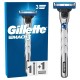 Gillette Nassrasierer - Mach3 Turbo 3D + 1 Ersatzklinge-