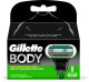 Gillette Body Systemklingen 8er Pack-