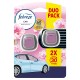 Febreze Auto-Duftclip - Bl&uuml;tenhauch - 2x 2ml-