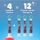 Oral-B Aufsteckb&uuml;rsten - Kids Spiderman - 10St. - FFU-12 Monate