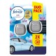 Febreze Auto-Duftclip - Aprilfrisch - 2x 2ml-