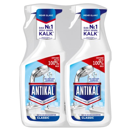 Antikal Kalkreiniger - Classic - Spr&uuml;hflasche Duo Pack - 2x 800ml-12103_1_AntikalKalkreinigerClassicSpruehflascheDuoPack2x800ml$.jpg