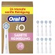 Oral-B Aufsteckb&uuml;rsten - iO Sanfte Reinigung - 8St. - White - FFU-